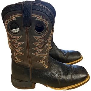 Durango® Lil' Rebel Pro™ Big Kid's Brown Western Boot